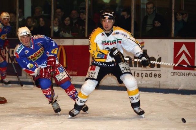 Photo hockey match Epinal  - Rouen le 03/01/2009