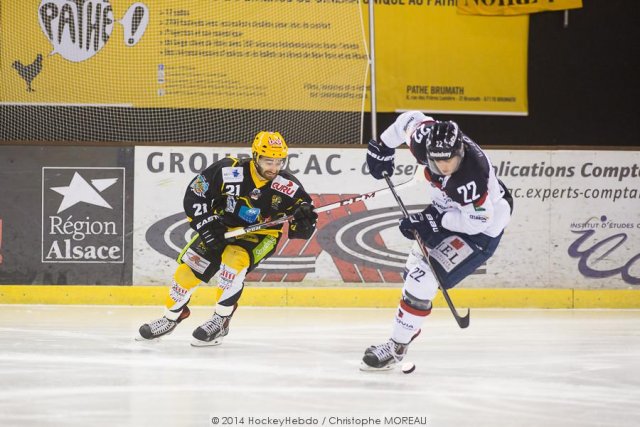 Photo hockey match Strasbourg  - Angers  le 10/02/2015