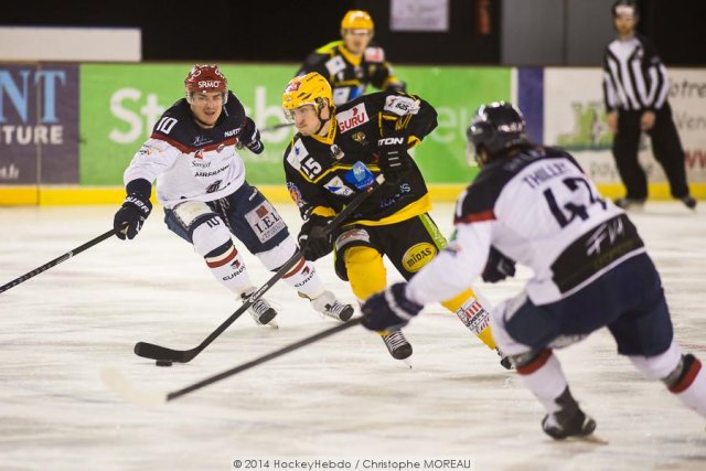 Photo hockey match Strasbourg  - Angers  le 10/02/2015