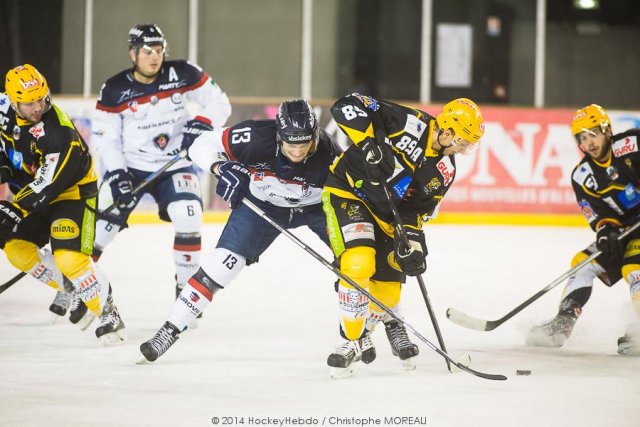 Photo hockey match Strasbourg  - Angers  le 10/02/2015