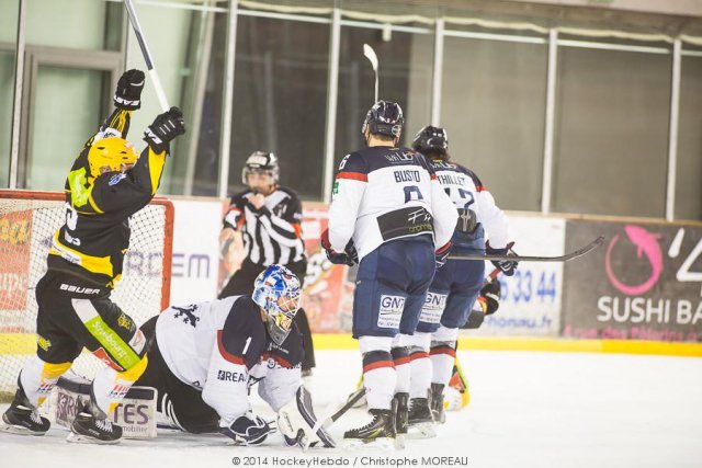 Photo hockey match Strasbourg  - Angers  le 10/02/2015