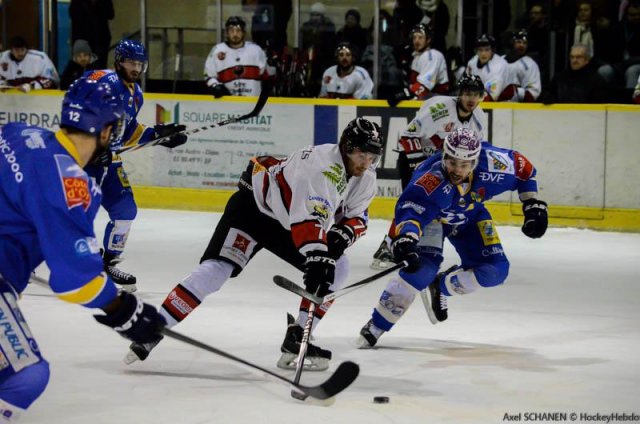 Photo hockey match Dijon  - Briançon  le 10/02/2015