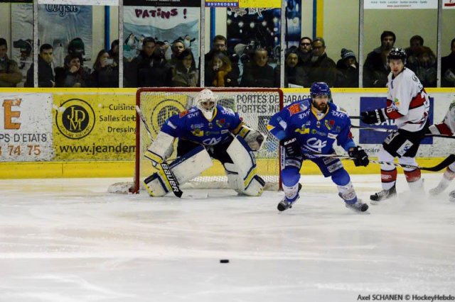 Photo hockey match Dijon  - Briançon  le 10/02/2015