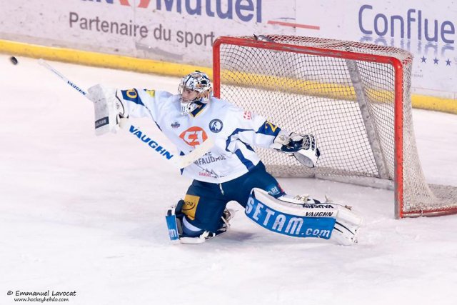 Photo hockey match Lyon - Chamonix  le 10/02/2015