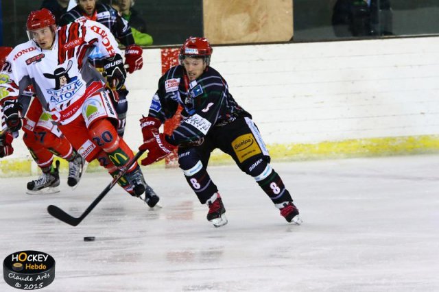 Photo hockey match Mont-Blanc - Cholet  le 10/02/2015