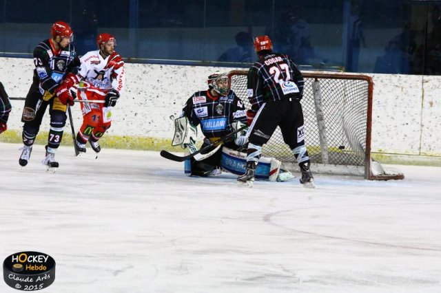 Photo hockey match Mont-Blanc - Cholet  le 10/02/2015