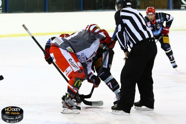 Photo hockey match Mont-Blanc - Cholet  le 10/02/2015
