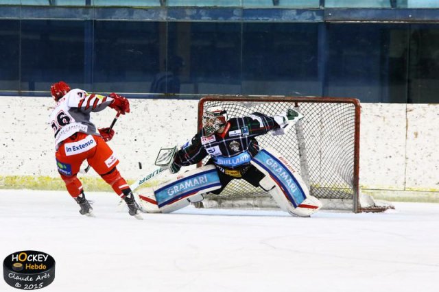 Photo hockey match Mont-Blanc - Cholet  le 10/02/2015