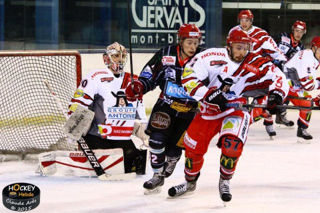Photo hockey match Mont-Blanc - Cholet  le 10/02/2015