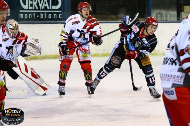 Photo hockey match Mont-Blanc - Cholet  le 10/02/2015