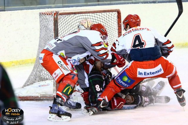 Photo hockey match Mont-Blanc - Cholet  le 10/02/2015