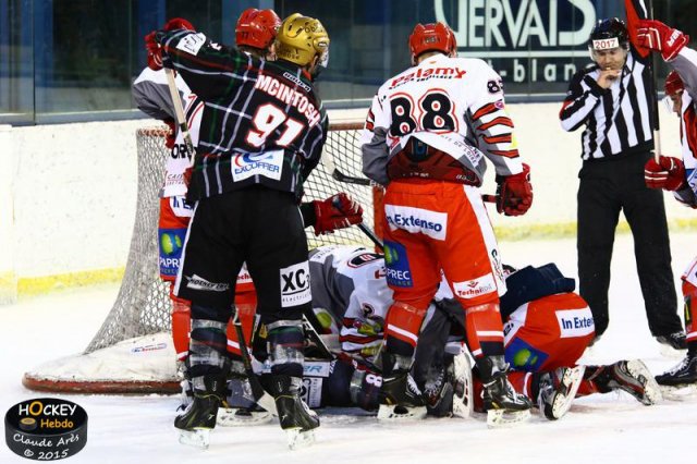 Photo hockey match Mont-Blanc - Cholet  le 10/02/2015