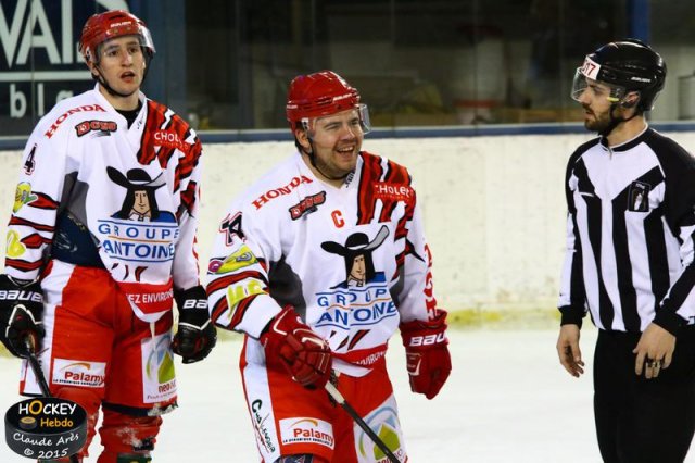 Photo hockey match Mont-Blanc - Cholet  le 10/02/2015