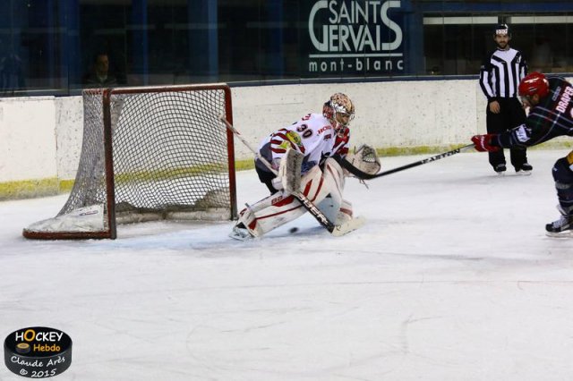 Photo hockey match Mont-Blanc - Cholet  le 10/02/2015
