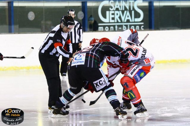 Photo hockey match Mont-Blanc - Cholet  le 10/02/2015