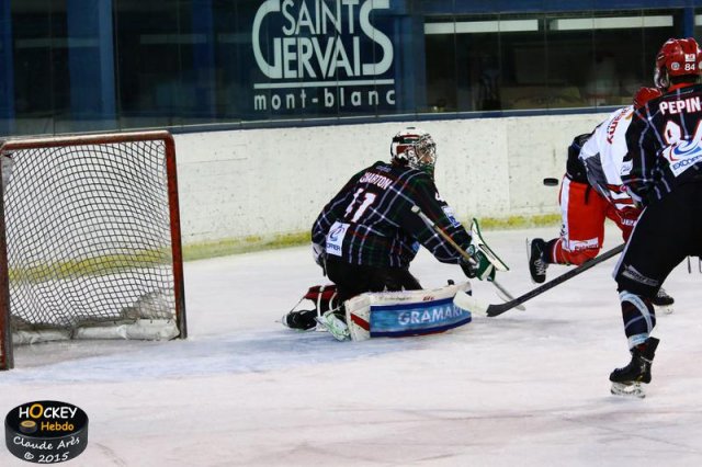 Photo hockey match Mont-Blanc - Cholet  le 10/02/2015