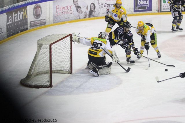 Photo hockey match Rouen - Strasbourg  le 13/02/2015