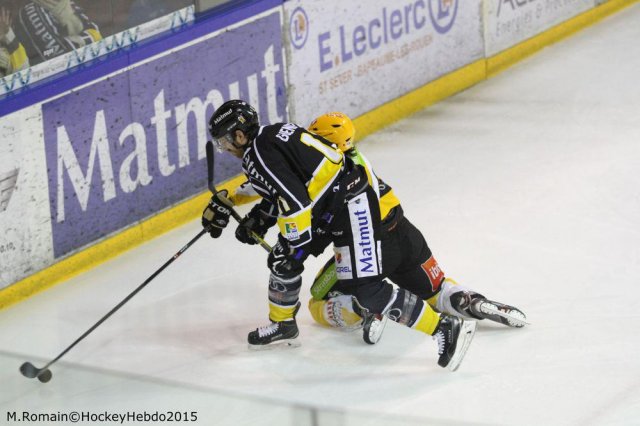 Photo hockey match Rouen - Strasbourg  le 13/02/2015