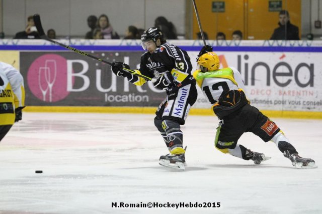 Photo hockey match Rouen - Strasbourg  le 13/02/2015