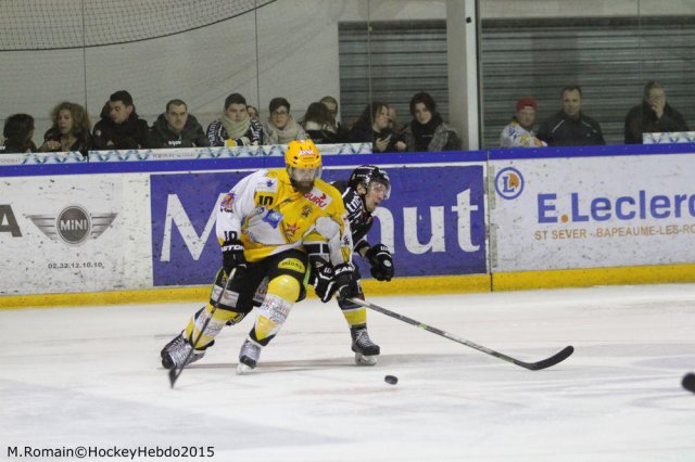 Photo hockey match Rouen - Strasbourg  le 13/02/2015