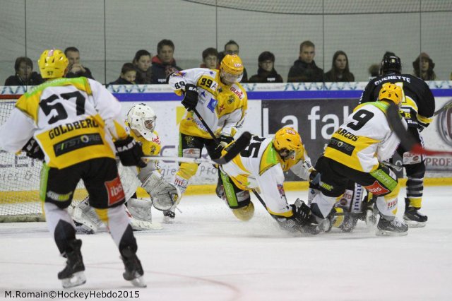 Photo hockey match Rouen - Strasbourg  le 13/02/2015