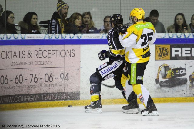 Photo hockey match Rouen - Strasbourg  le 13/02/2015