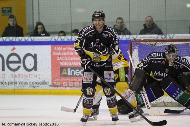Photo hockey match Rouen - Strasbourg  le 13/02/2015