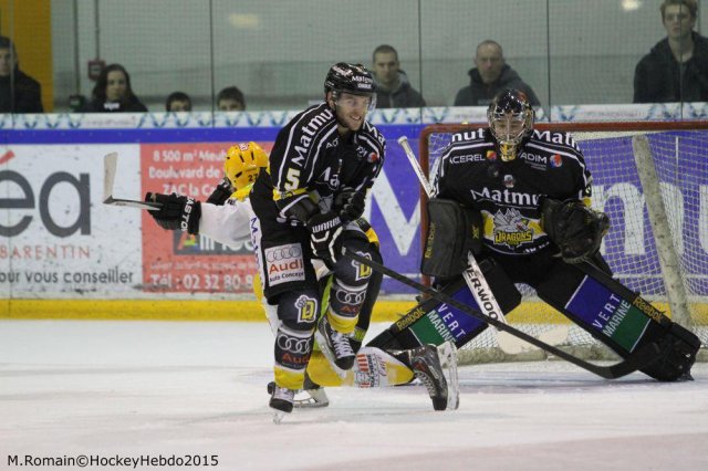 Photo hockey match Rouen - Strasbourg  le 13/02/2015
