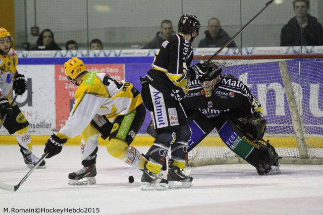 Photo hockey match Rouen - Strasbourg  le 13/02/2015