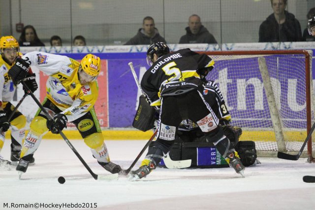 Photo hockey match Rouen - Strasbourg  le 13/02/2015