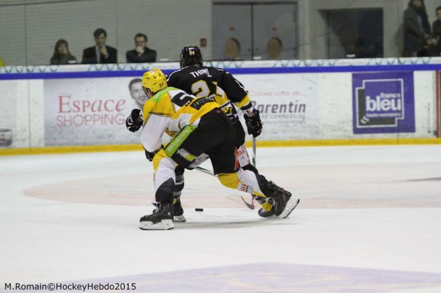 Photo hockey match Rouen - Strasbourg  le 13/02/2015