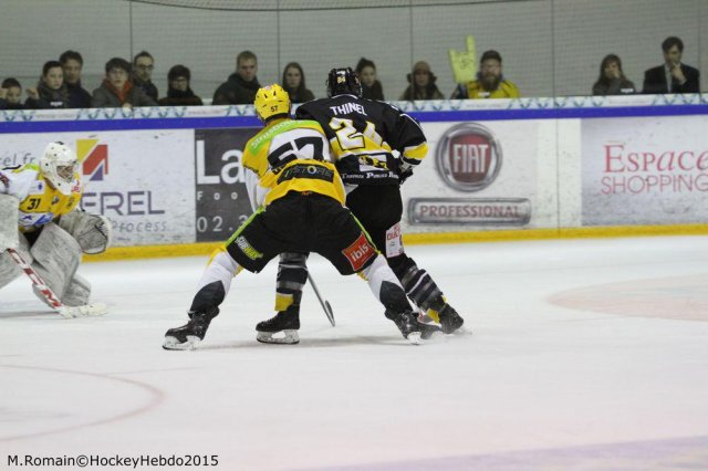 Photo hockey match Rouen - Strasbourg  le 13/02/2015