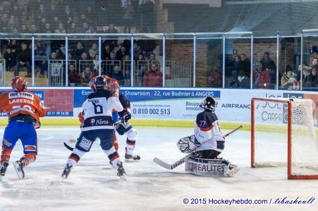 Photo hockey match Angers  - Lyon le 13/02/2015