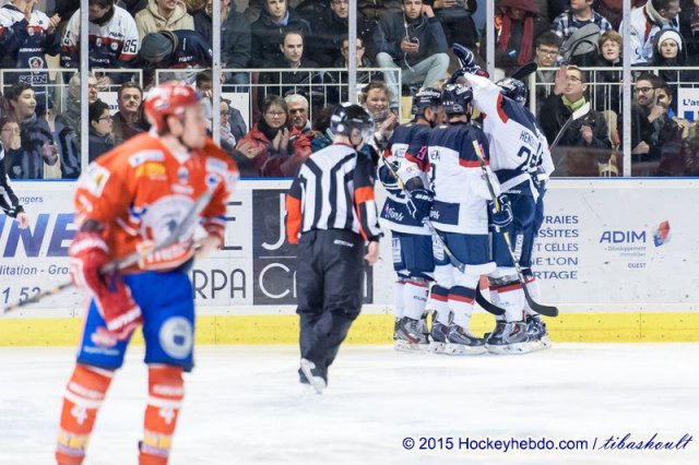 Photo hockey match Angers  - Lyon le 13/02/2015