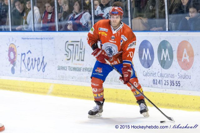 Photo hockey match Angers  - Lyon le 13/02/2015