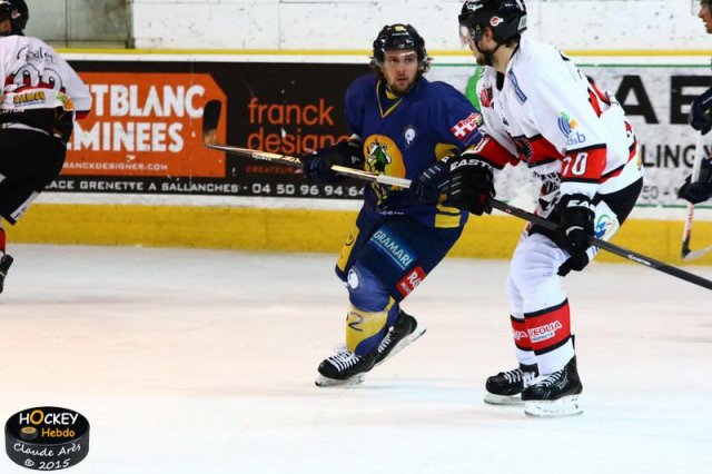 Photo hockey match Chamonix  - Briançon  le 13/02/2015