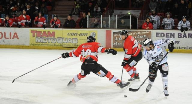 Photo hockey match Briançon  - Brest  le 17/02/2015
