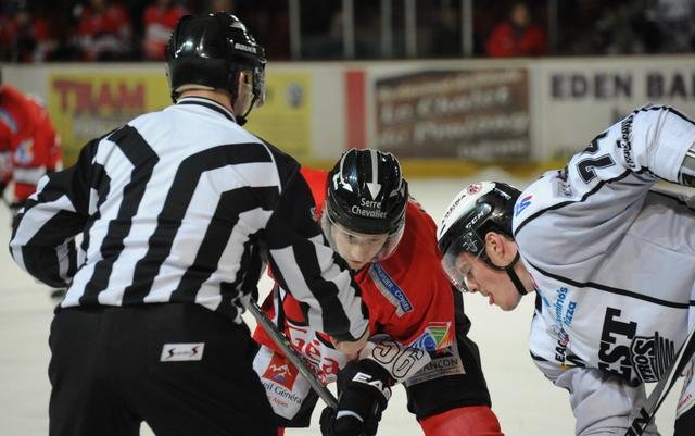 Photo hockey match Briançon  - Brest  le 17/02/2015