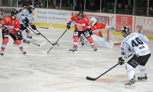 Photo hockey match Briançon  - Brest  le 17/02/2015