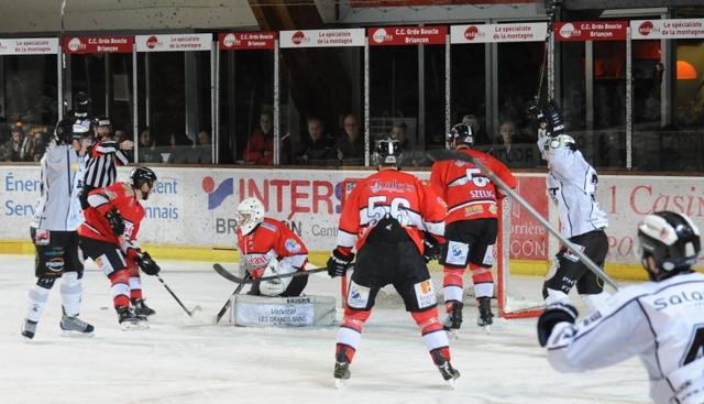Photo hockey match Briançon  - Brest  le 17/02/2015