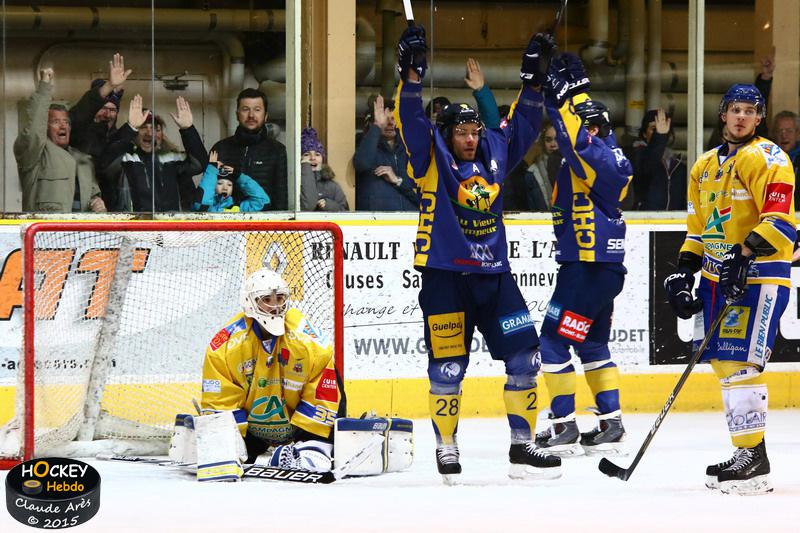 Chamonix  3 - 4 Dijon 
