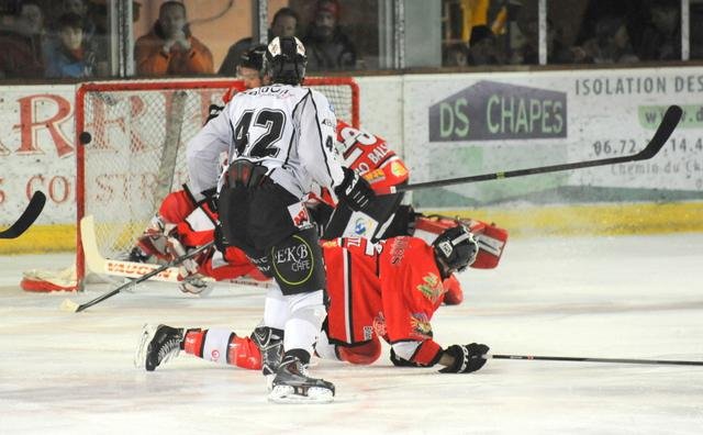 Photo hockey match Briançon  - Brest  le 18/02/2015