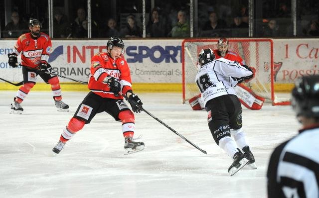 Photo hockey match Briançon  - Brest  le 18/02/2015