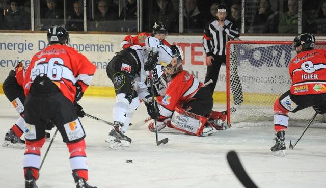 Photo hockey match Briançon  - Brest  le 18/02/2015
