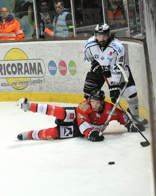 Photo hockey match Briançon  - Brest  le 18/02/2015