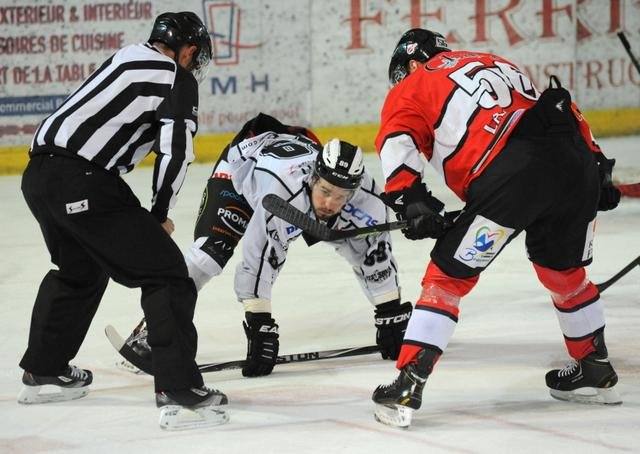 Photo hockey match Briançon  - Brest  le 18/02/2015