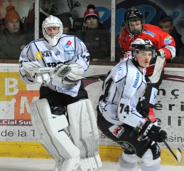 Photo hockey match Briançon  - Brest  le 18/02/2015