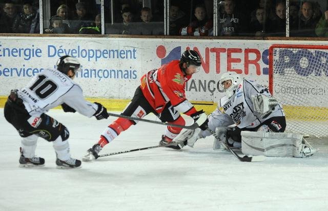 Photo hockey match Briançon  - Brest  le 18/02/2015