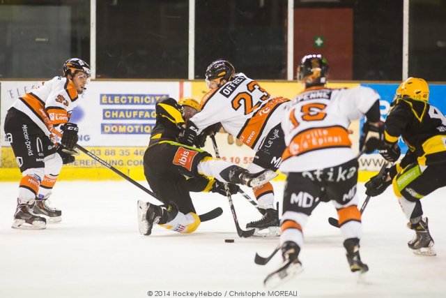 Photo hockey match Strasbourg  - Epinal  le 20/02/2015