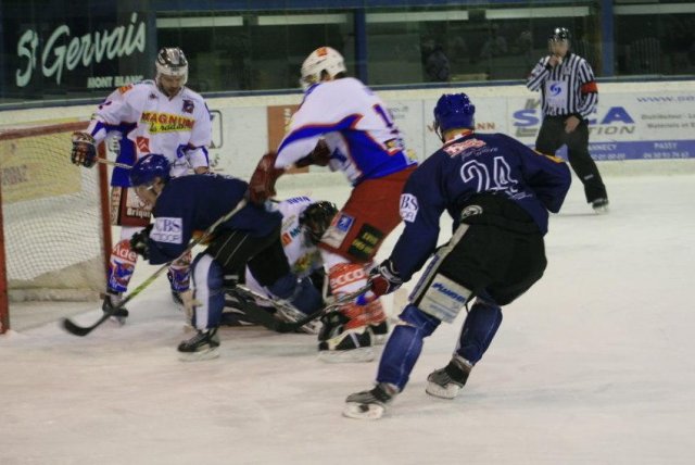 Photo hockey match Mont-Blanc - Epinal  le 10/01/2009